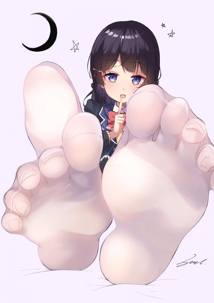Mito Tsukino Feet